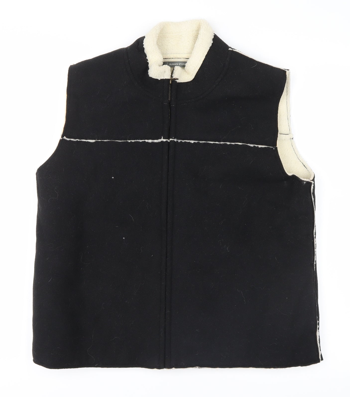 dunnes Womens Black   Jacket Waistcoat Size 14