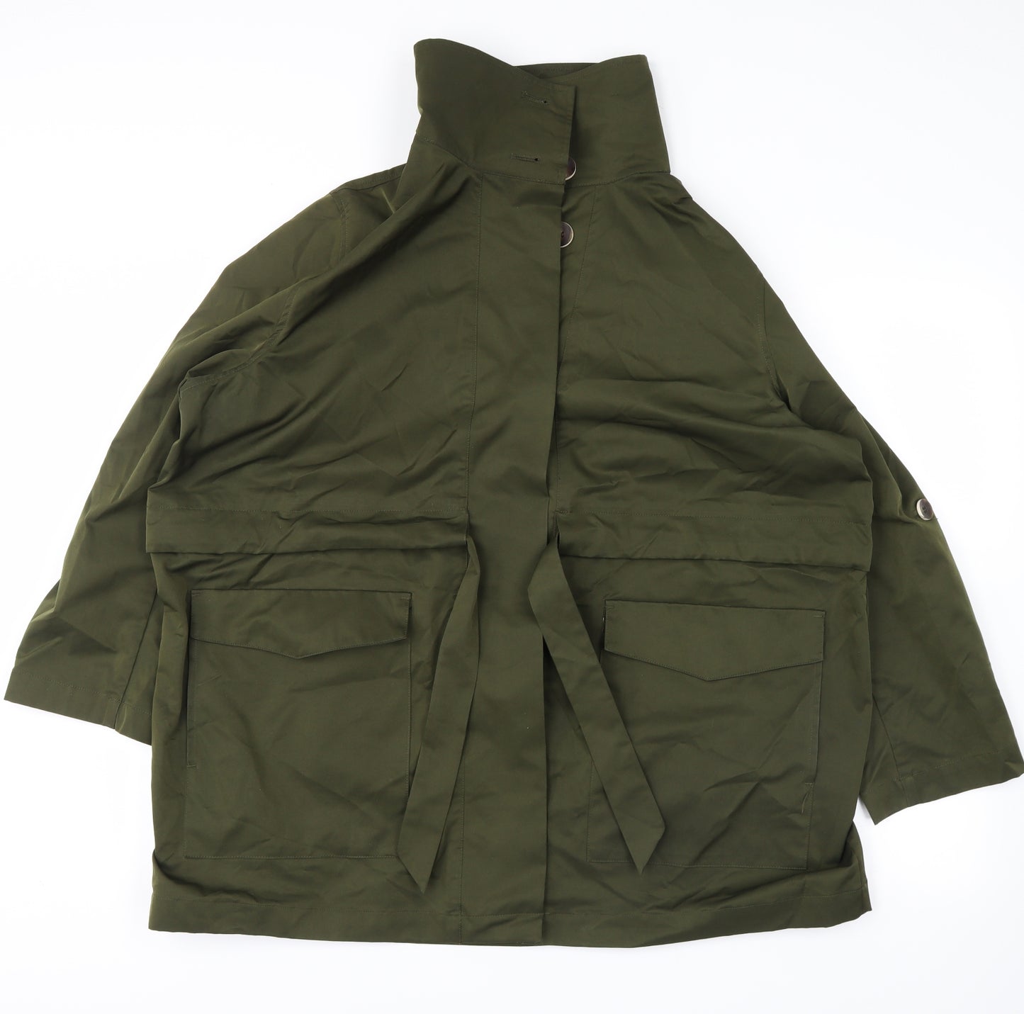RESERVED Womens Green   Anorak Coat Size 14