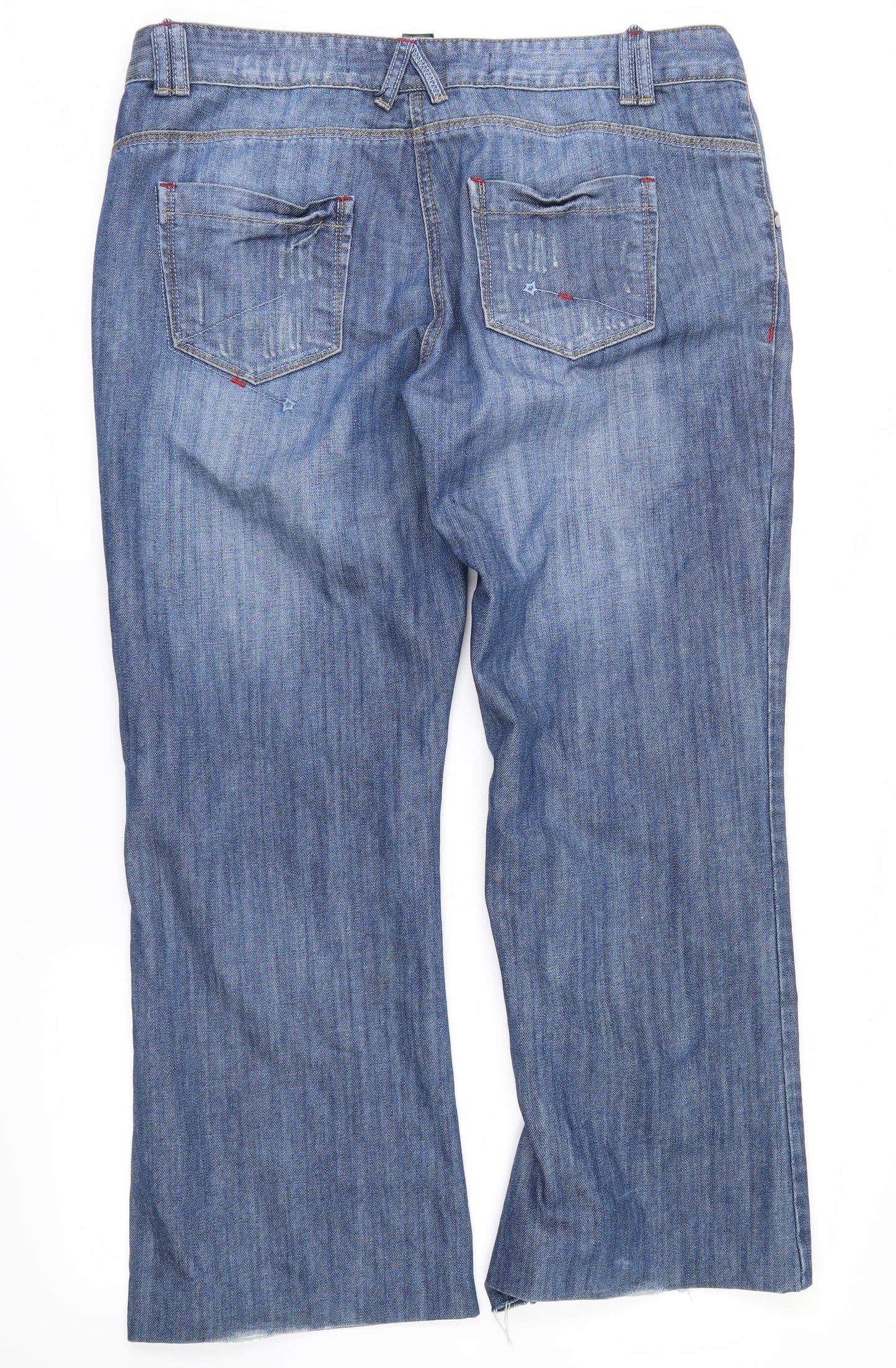 NEXT Womens Blue  Denim Straight Jeans Size 16