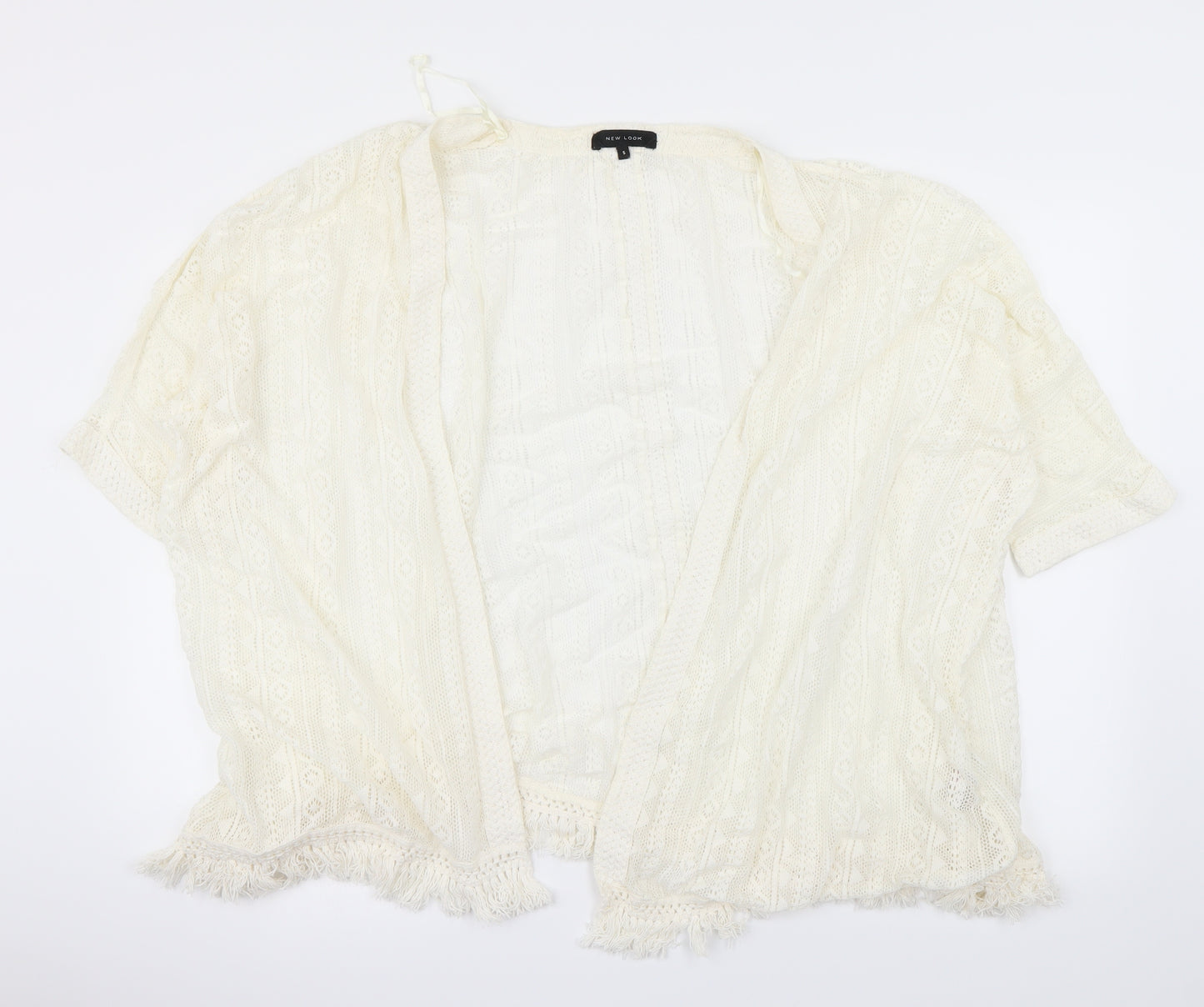 New Look Womens Ivory   Cardigan Jumper Size S