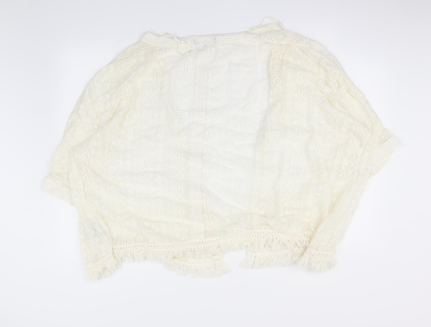 New Look Womens Ivory   Cardigan Jumper Size S