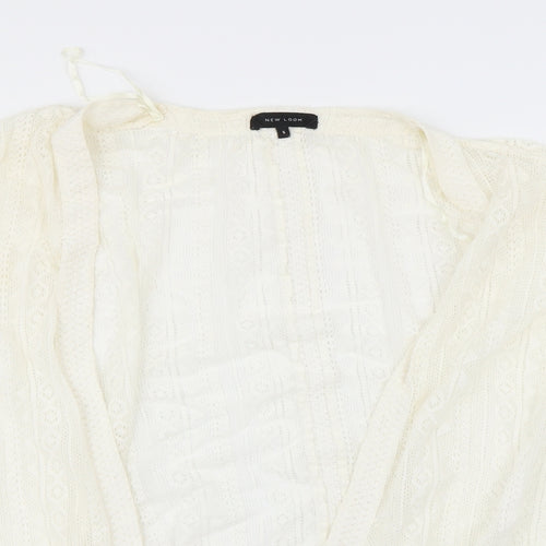 New Look Womens Ivory   Cardigan Jumper Size S