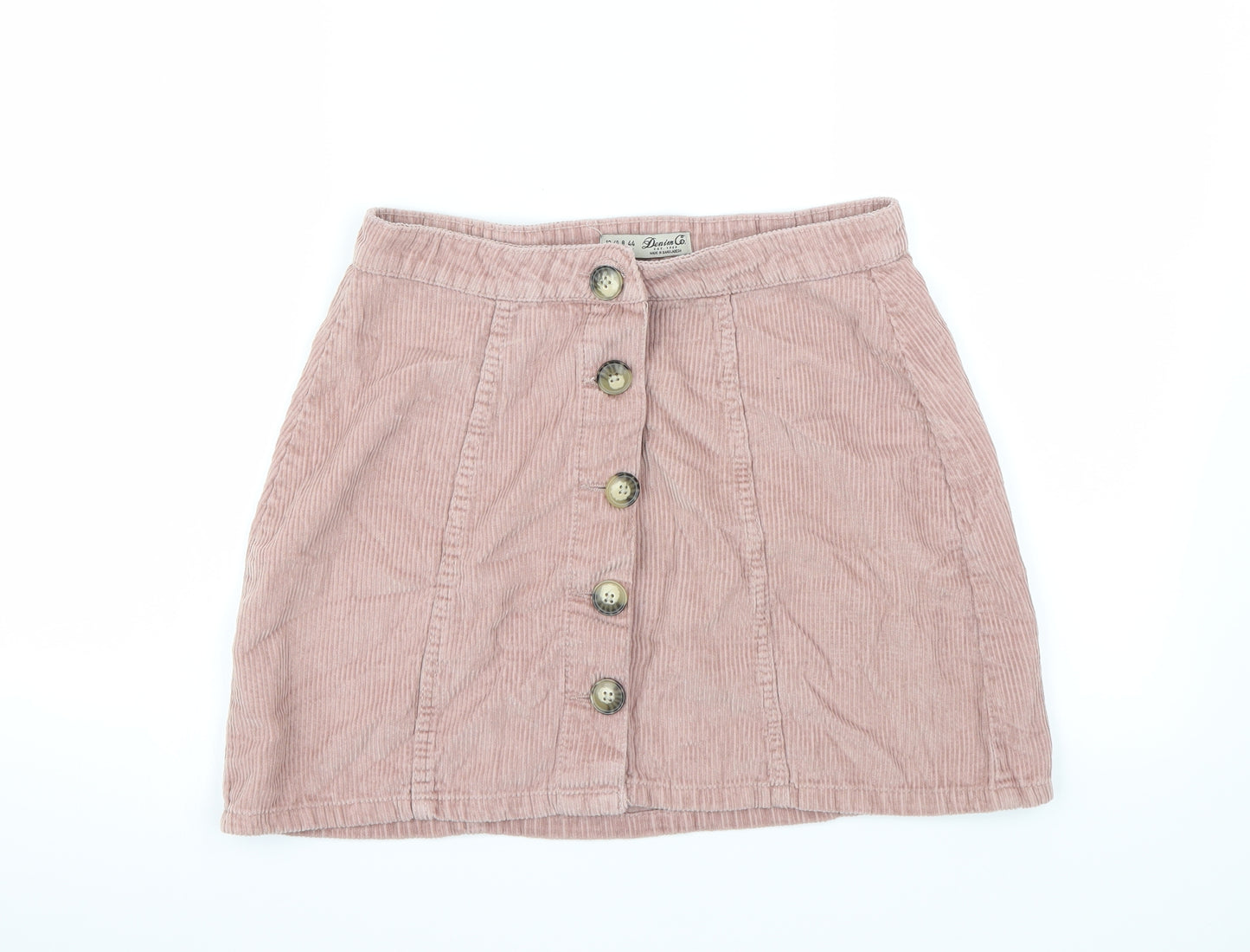 denim&co Womens Pink   Mini Skirt Size 12