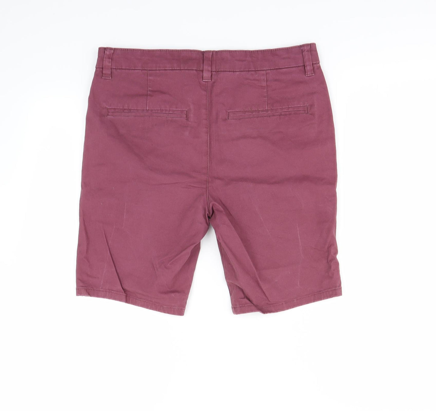 Topman Mens Purple   Chino Shorts Size S