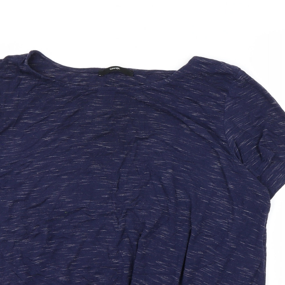 George Womens Blue   Basic T-Shirt Size 18
