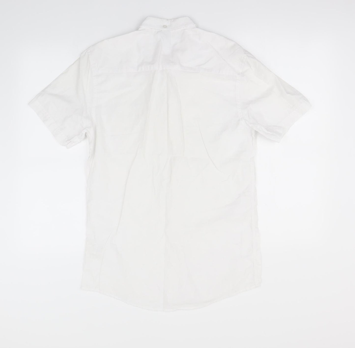 Firetrap Mens White    Button-Up Size S
