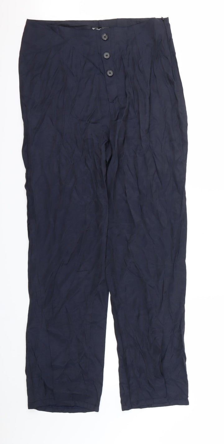 Shein Womens Blue Dress Pants Trousers Size L L29 in