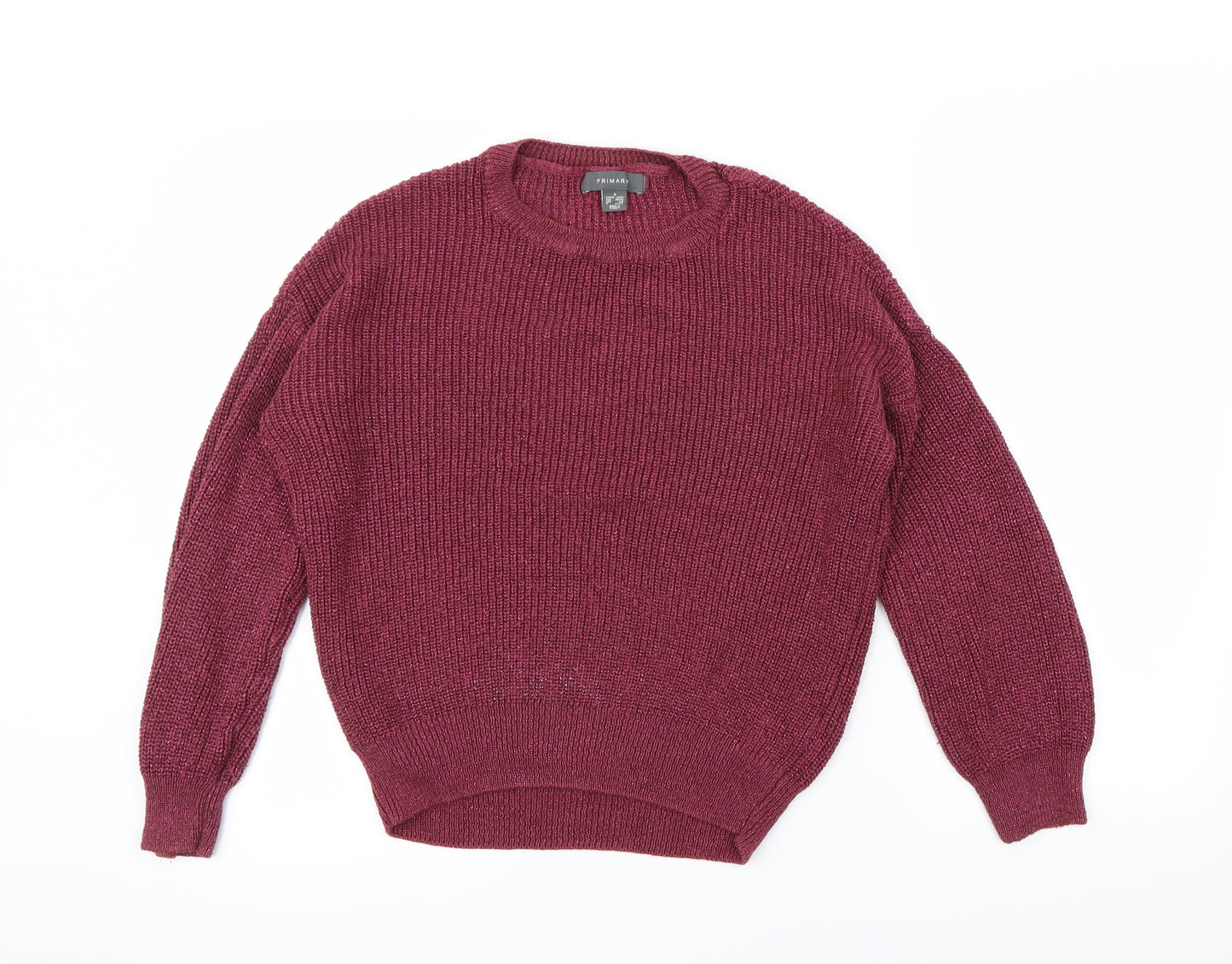 Primark Womens Pink   Pullover Jumper Size 10