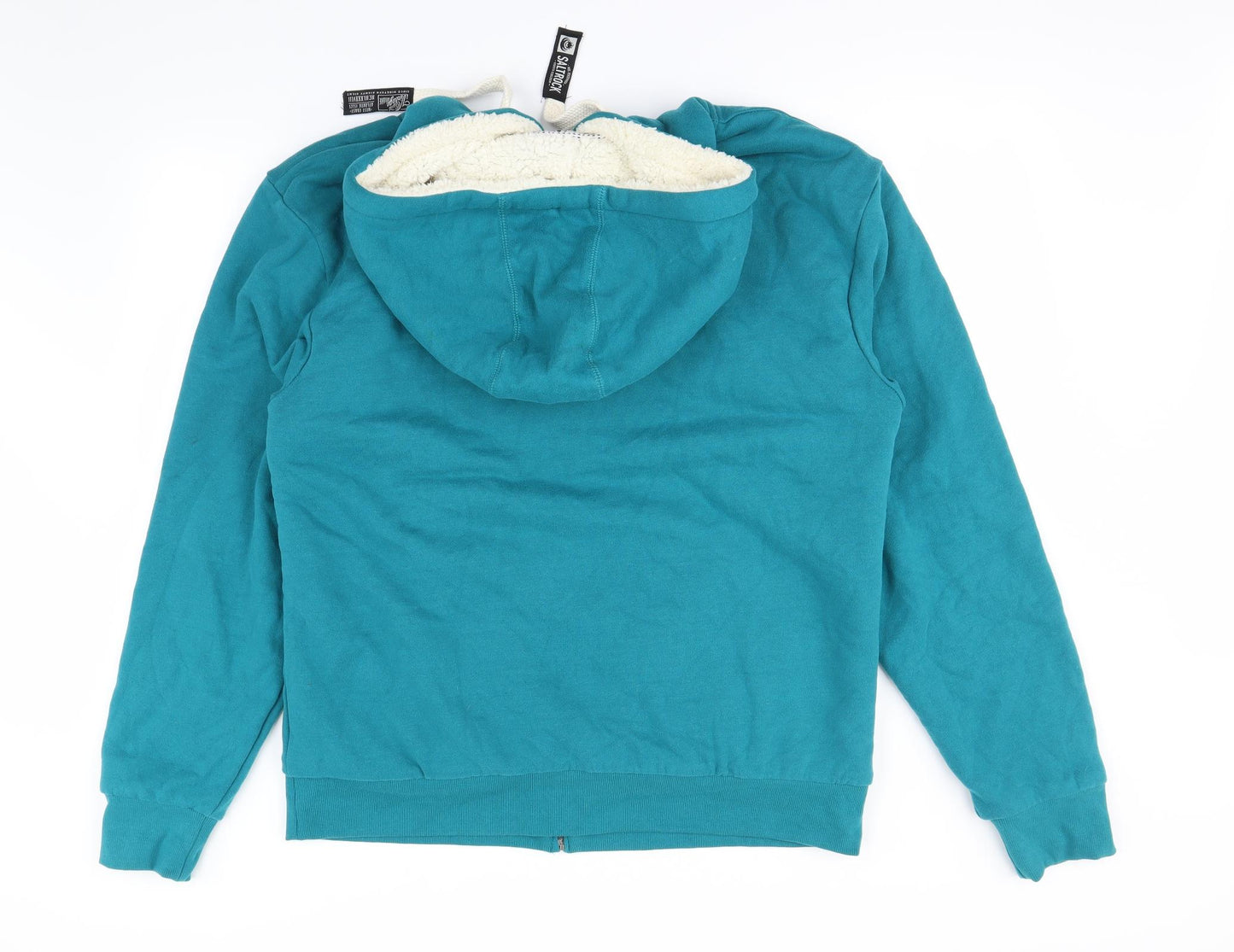 Saltrock Mens Green   Full Zip Jumper Size XL