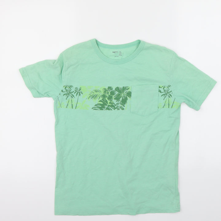 Gap Boys Green Basic T-Shirt Size M