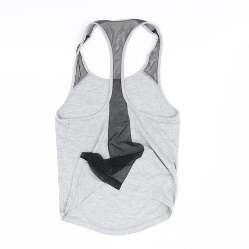 Bloch Girls Grey   Basic Tank Size 8-9 Years