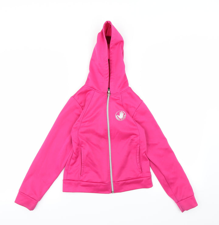 Body Glove Girls Pink Full Zip Hoodie Size 8 Years