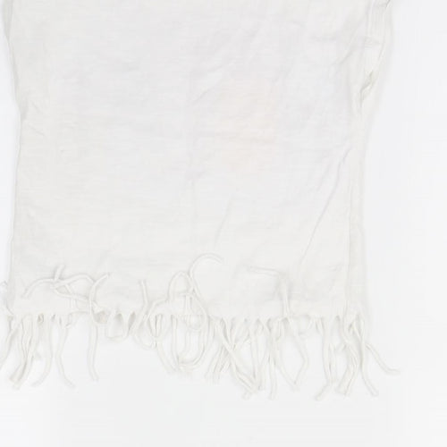 Nutmeg Girls White   Basic T-Shirt Size 6 Years
