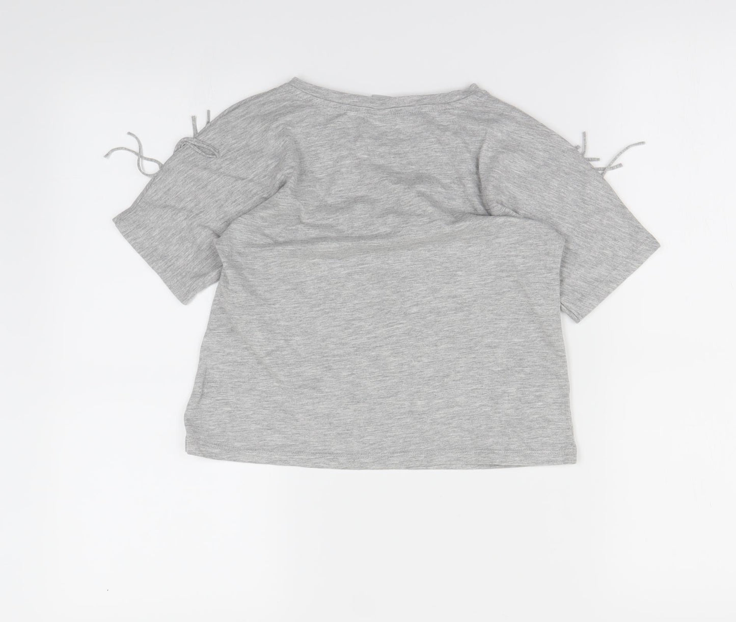 TU Girls Grey   Basic T-Shirt Size 7 Years