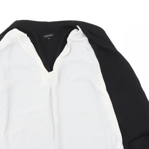 River Island Womens White   Basic Blouse Size 10