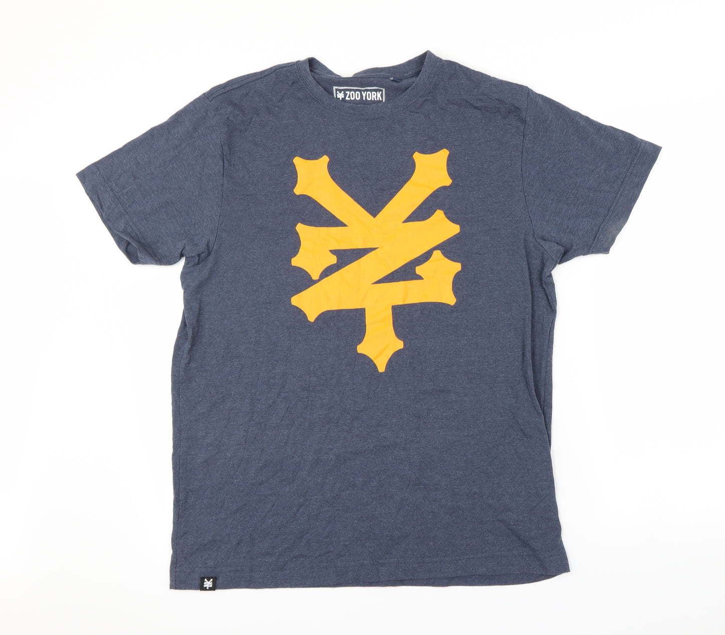 Zoo York Mens Blue    T-Shirt Size L