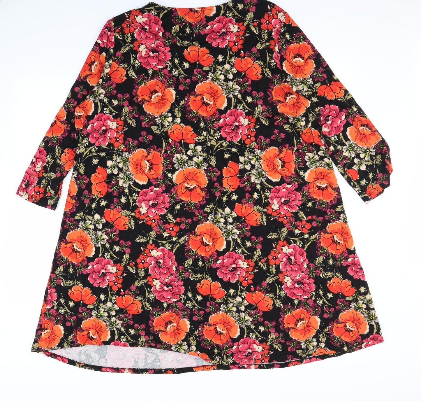 TU Womens Multicoloured Floral  Shift  Size 24