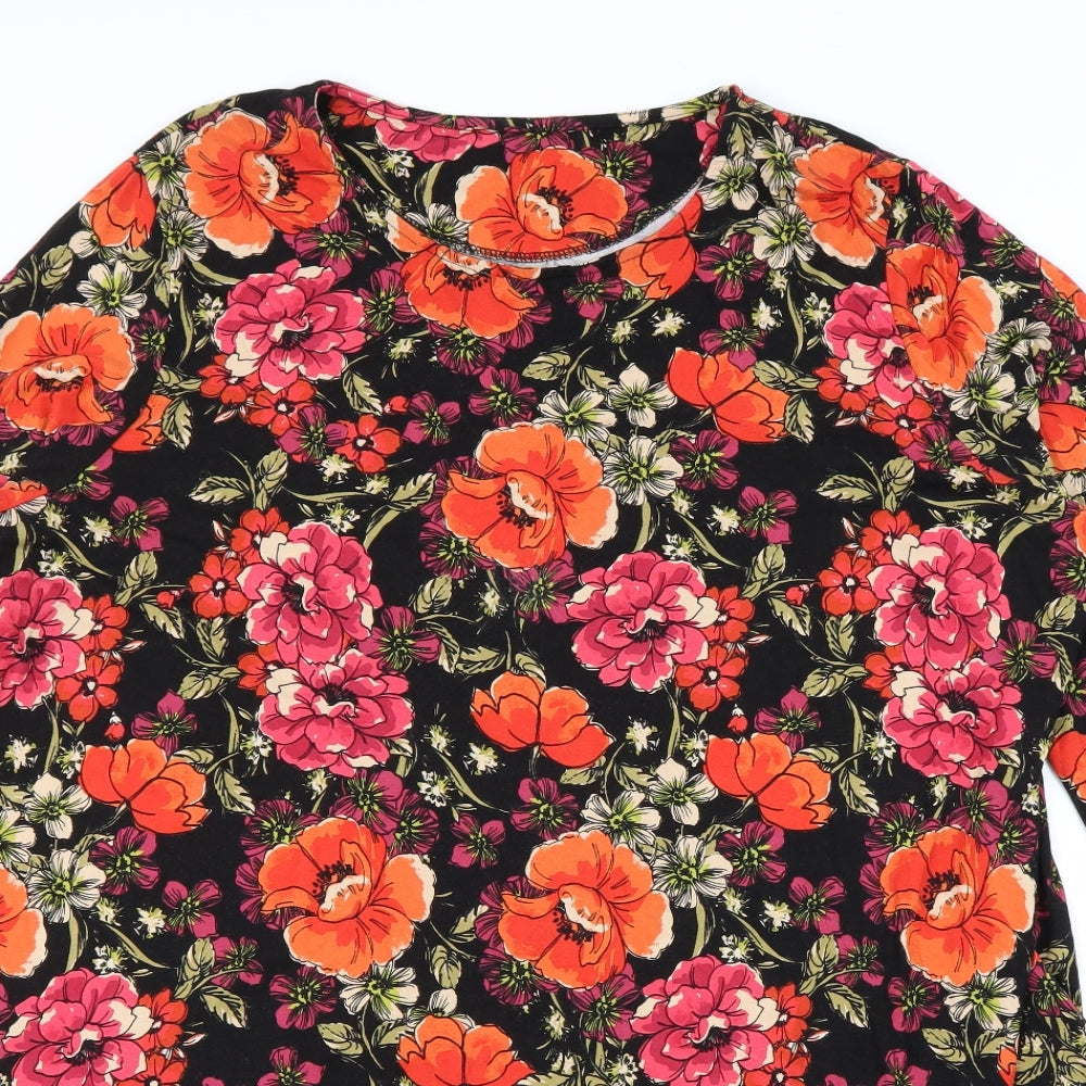 TU Womens Multicoloured Floral  Shift  Size 24