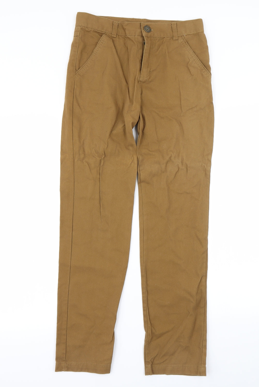 chino  Boys Brown   Skinny Jeans Size 14 Years