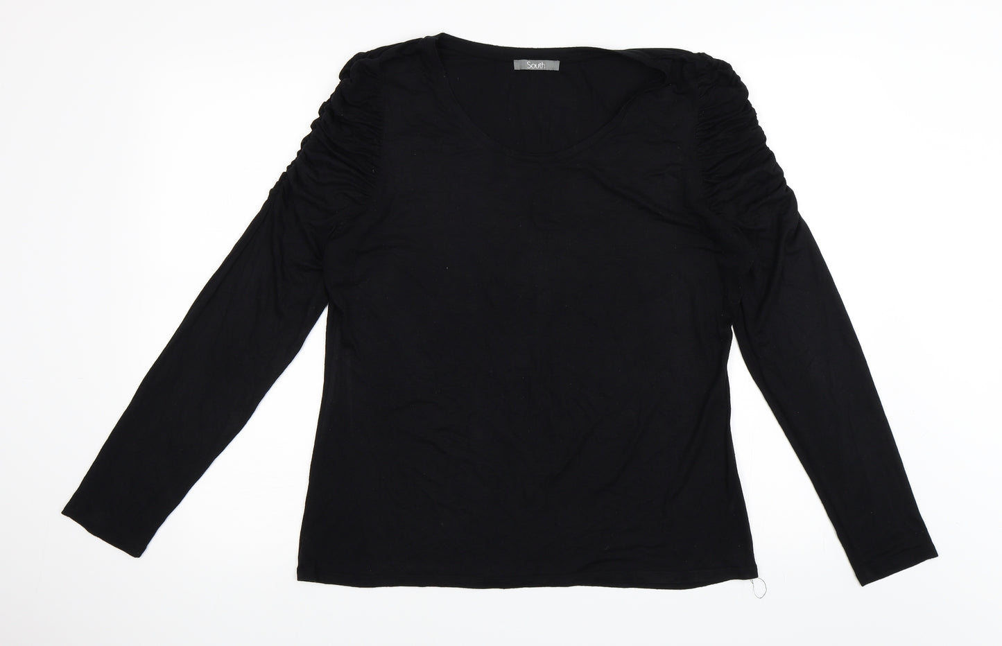 South Womens Black   Basic T-Shirt Size 16