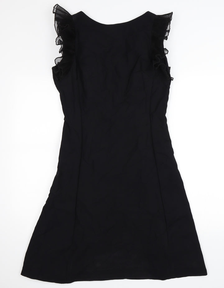 Polmarks Womens Black   Fit & Flare  Size 10