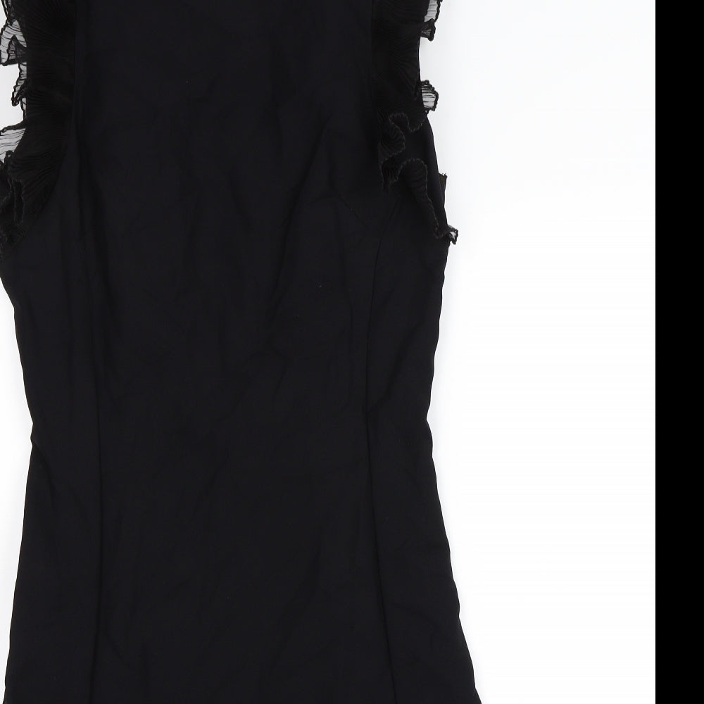 Polmarks Womens Black   Fit & Flare  Size 10
