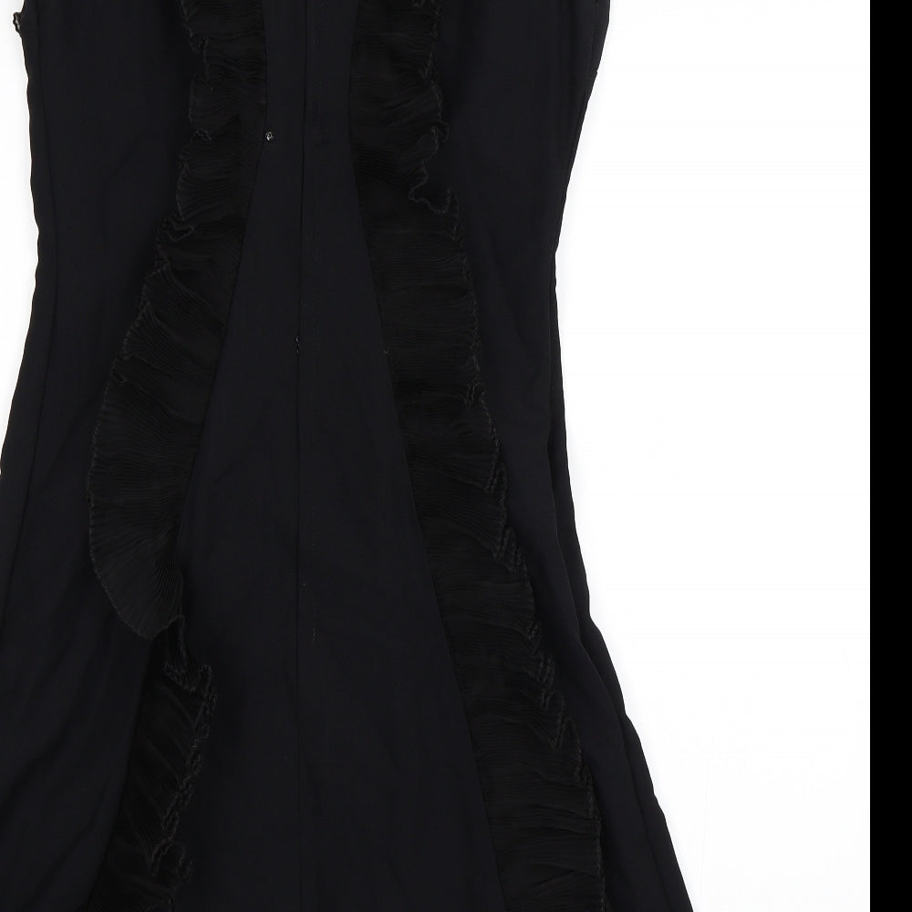 Polmarks Womens Black   Fit & Flare  Size 10