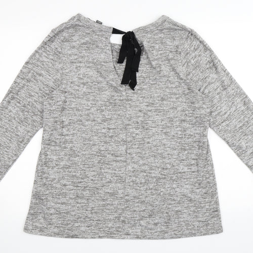 Primark Womens Grey   Pullover Jumper Size L