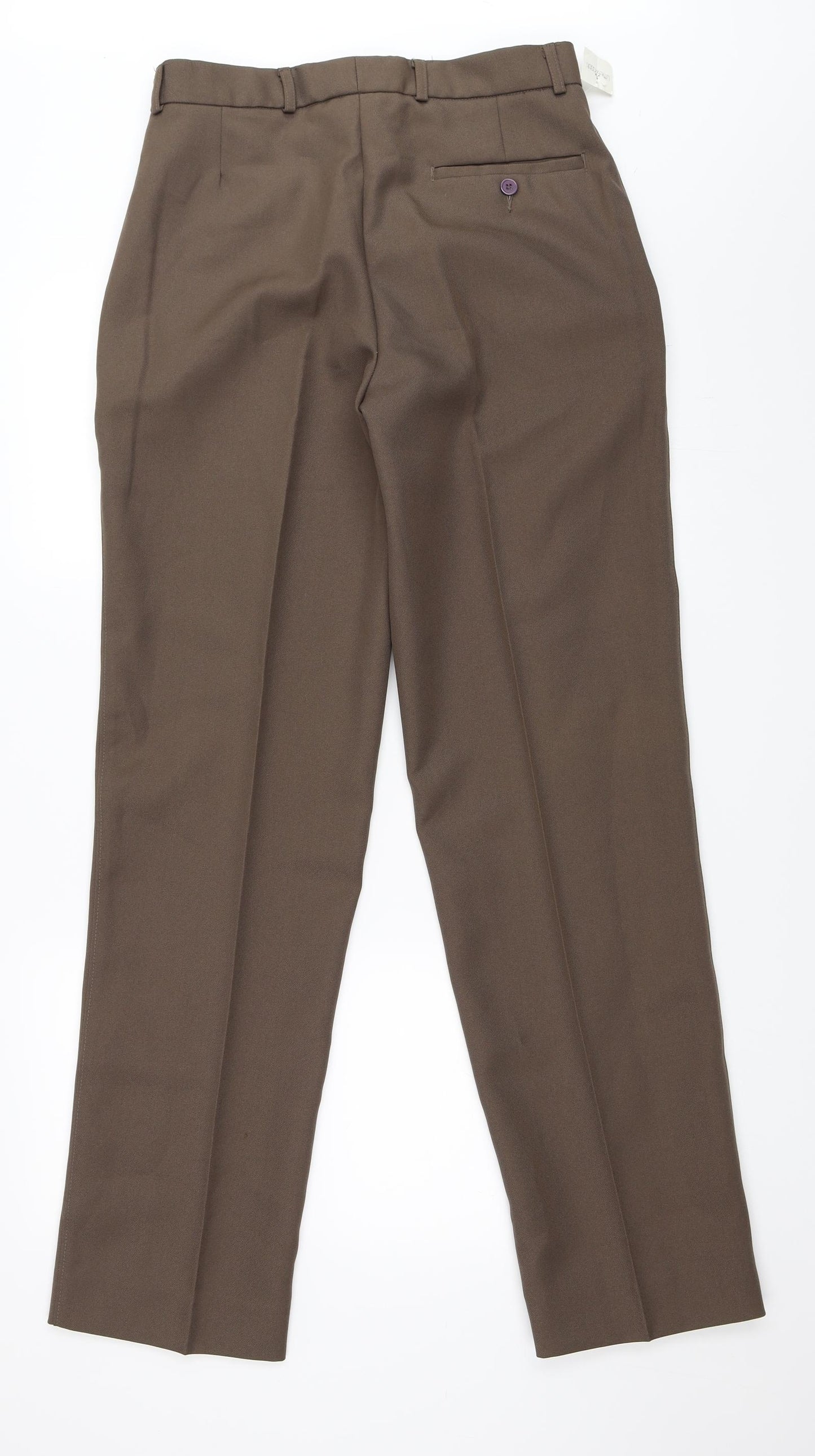 Littlewoods Mens Brown   Trousers  Size 32 in L33 in