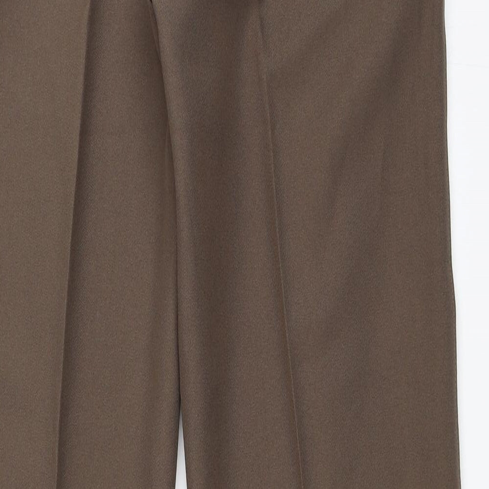 Littlewoods Mens Brown   Trousers  Size 32 in L33 in