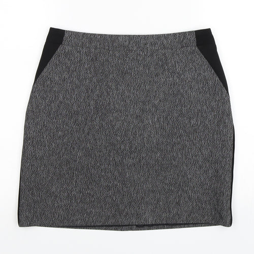 George Womens Grey   A-Line Skirt Size 8