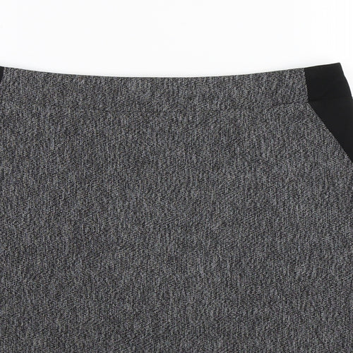 George Womens Grey   A-Line Skirt Size 8