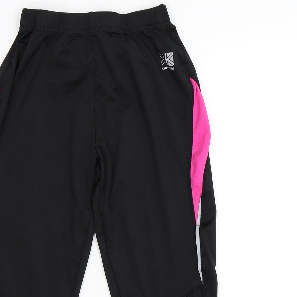 Karrimor Womens Black   Cropped Leggings Size 8 L18 in