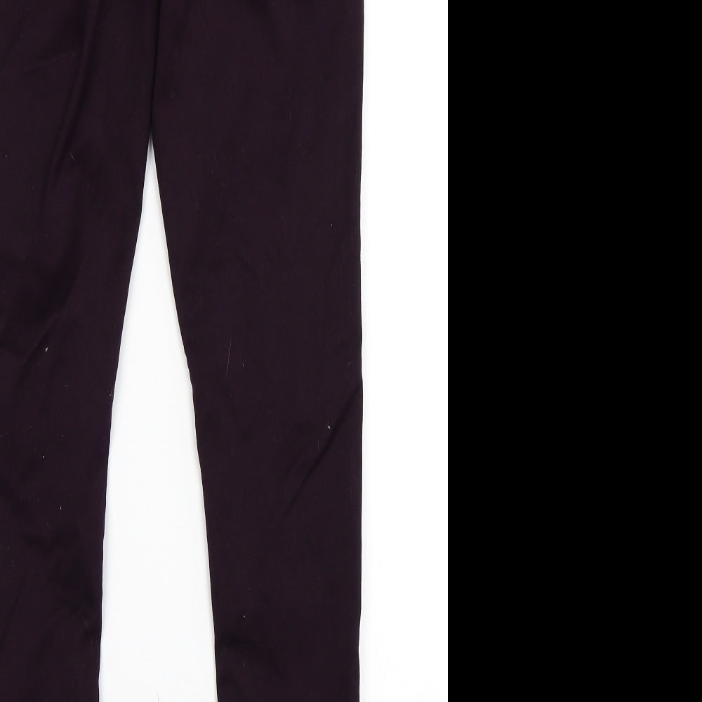George Womens Purple   Skinny Jeans Size 8 L29 in