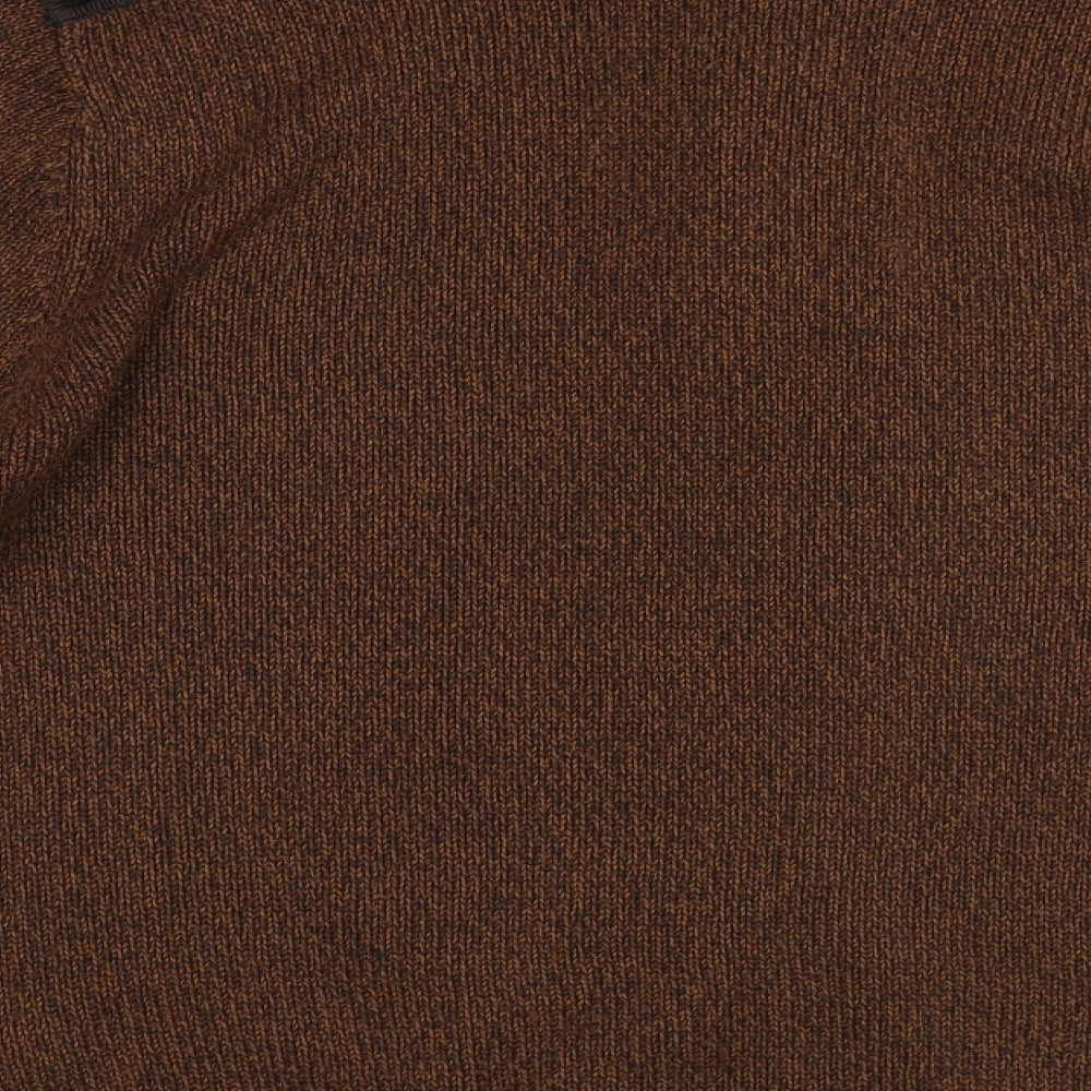 NEXT Mens Orange   Pullover Jumper Size L