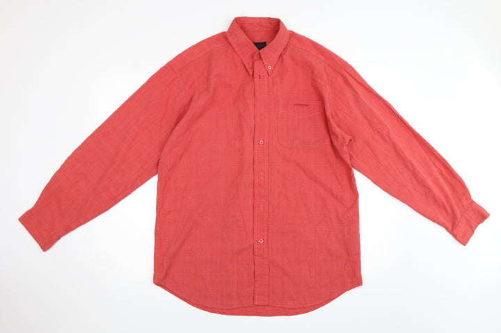 Cooper Mens Pink    Button-Up Size L