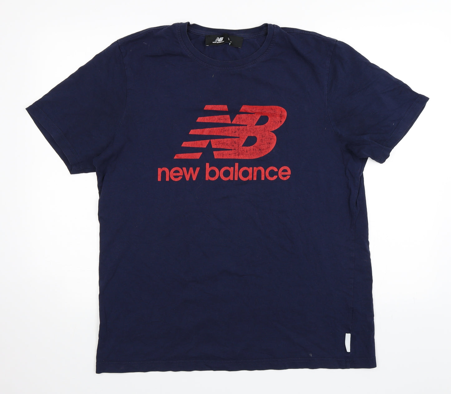 New Balance Mens Blue    T-Shirt Size XL
