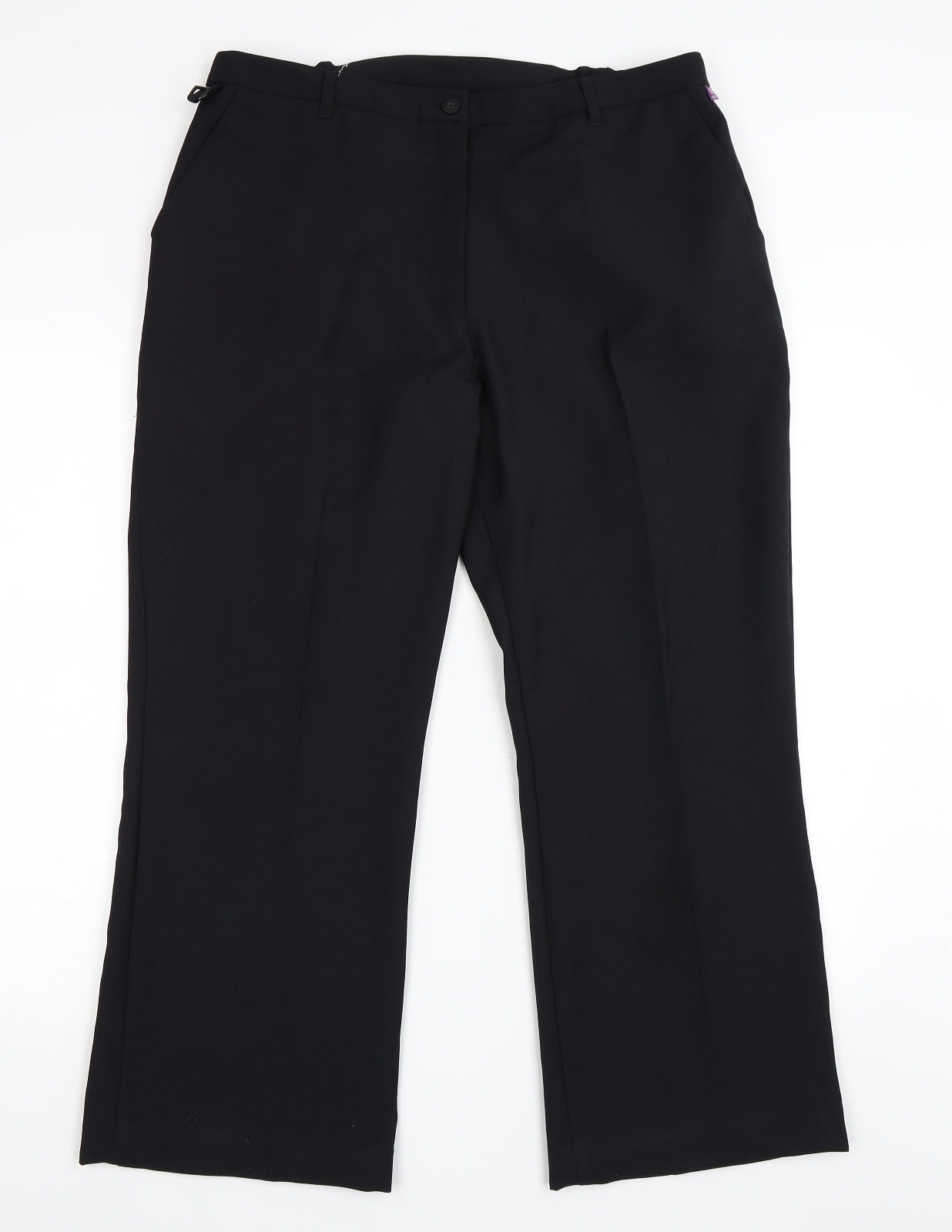 Dimensions Womens Black   Trousers  Size 16 L26 in