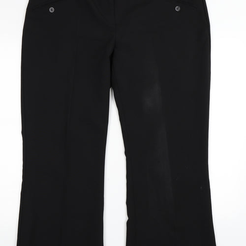 Newlook Womens Black   Trousers  Size 18 L28 in