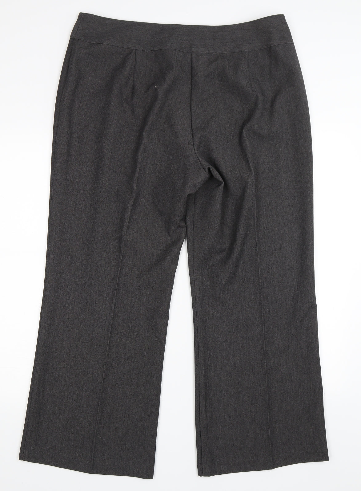 BM Womens Grey   Trousers  Size 16 L27 in