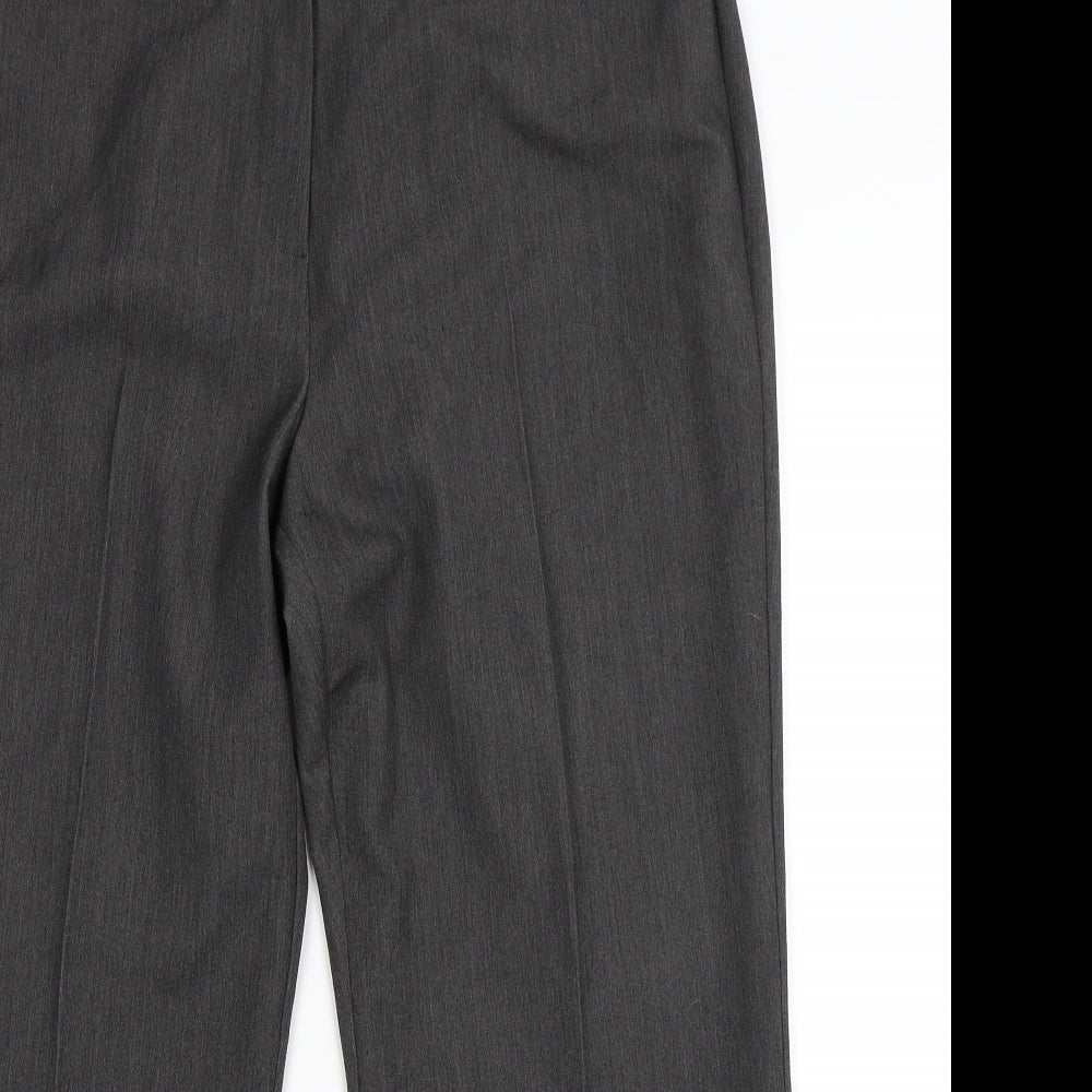 BM Womens Grey   Trousers  Size 16 L27 in