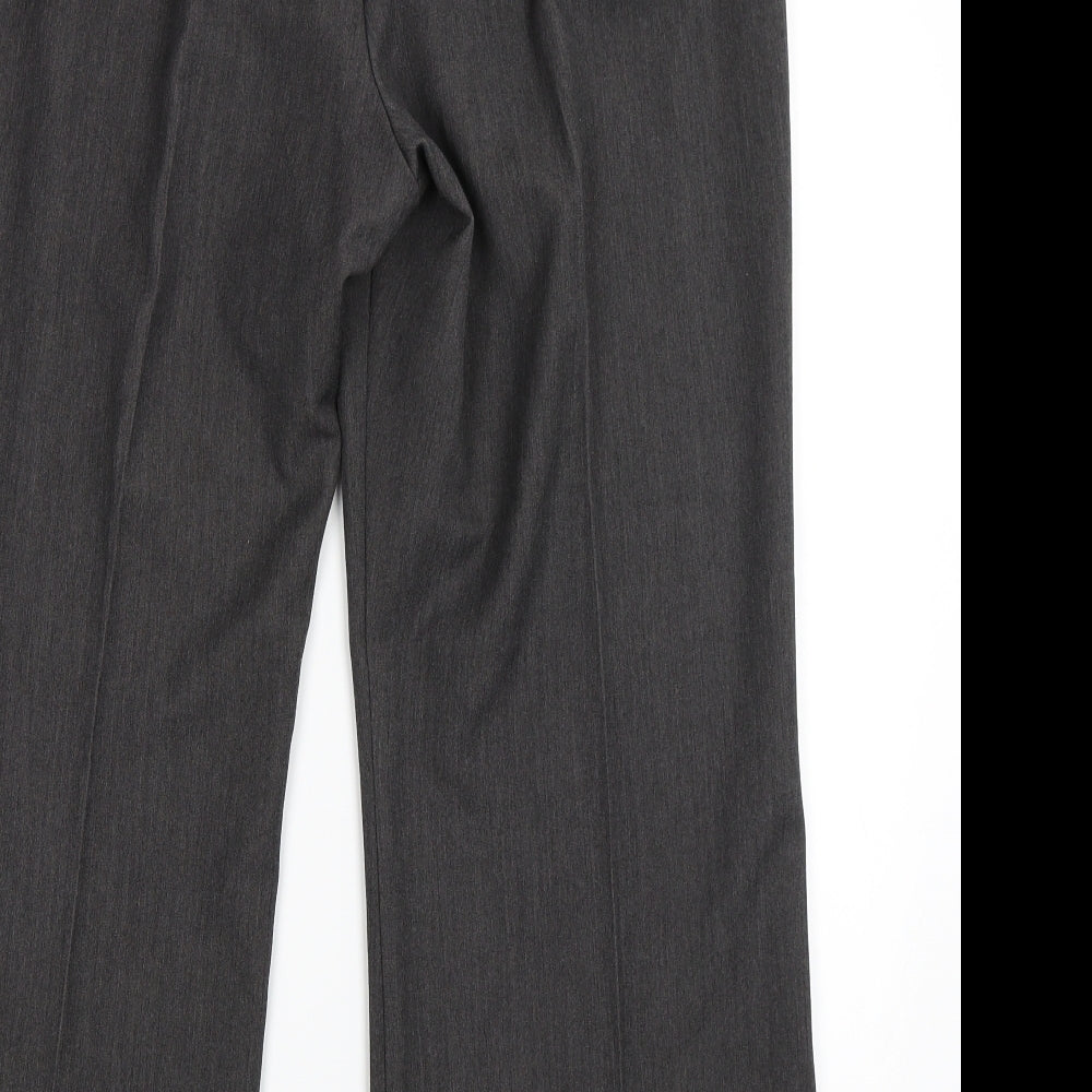 BM Womens Grey   Trousers  Size 16 L27 in