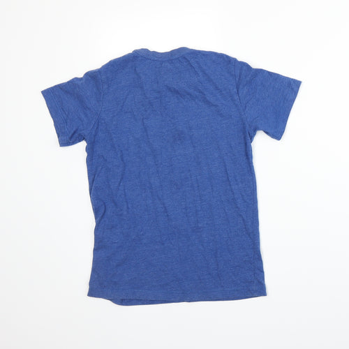 True Dudes Boys Blue   Basic T-Shirt Size 9 Years