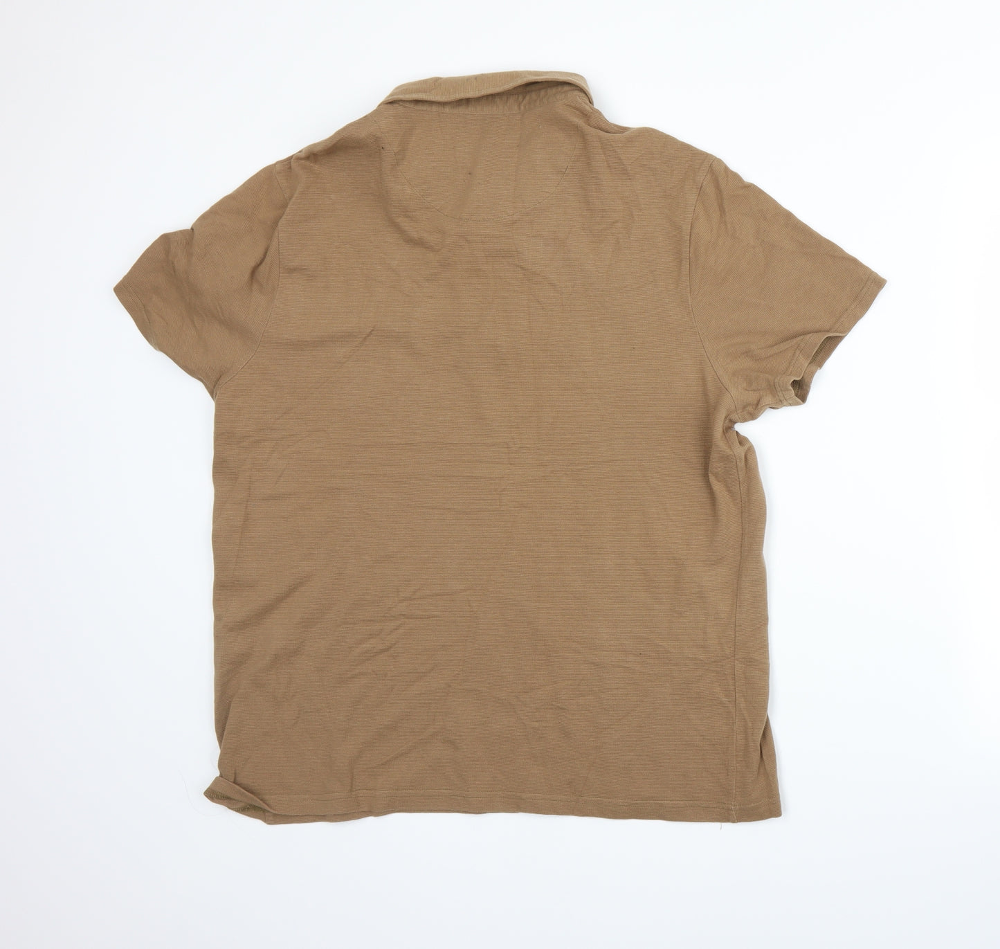 George Mens Brown    Polo Size L