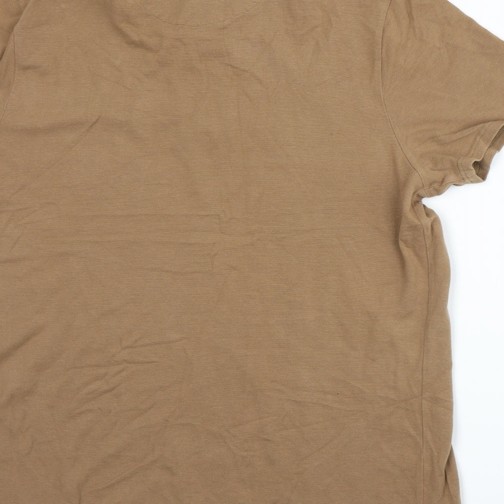 George Mens Brown    Polo Size L
