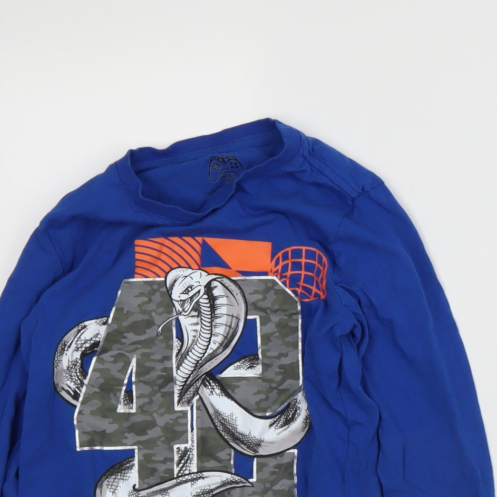 F&F Boys Blue   Basic T-Shirt Size 7-8 Years