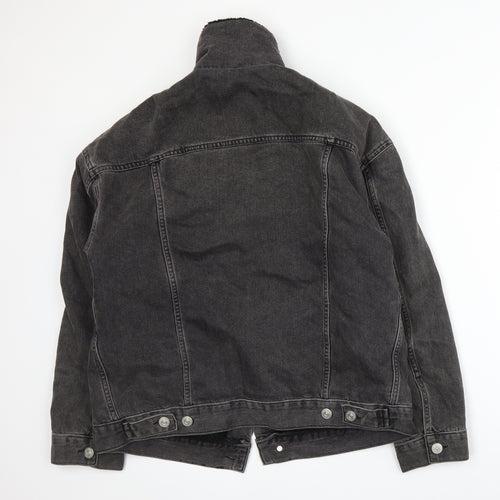Urban Outfitters Mens Grey  Denim Jacket  Size M