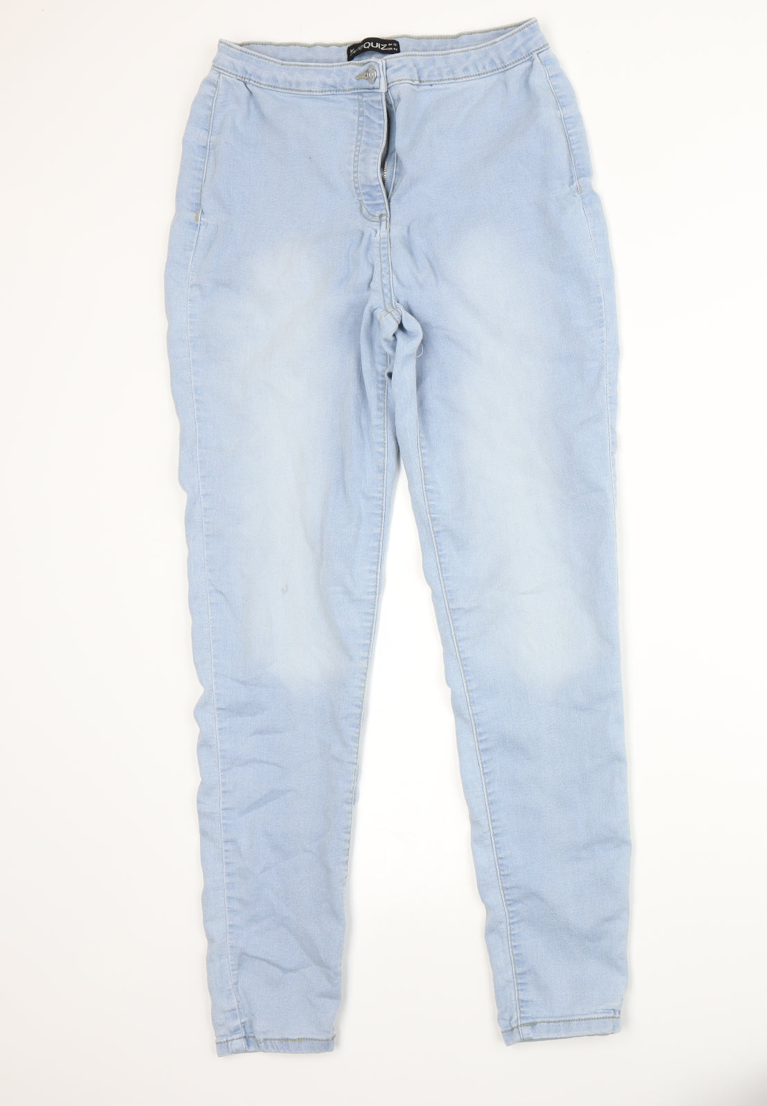 Quiz Womens Blue   Jegging Jeans Size 12 L25 in