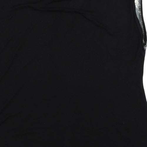 Blonde + Blonde Womens Black   Basic Blouse Size 10