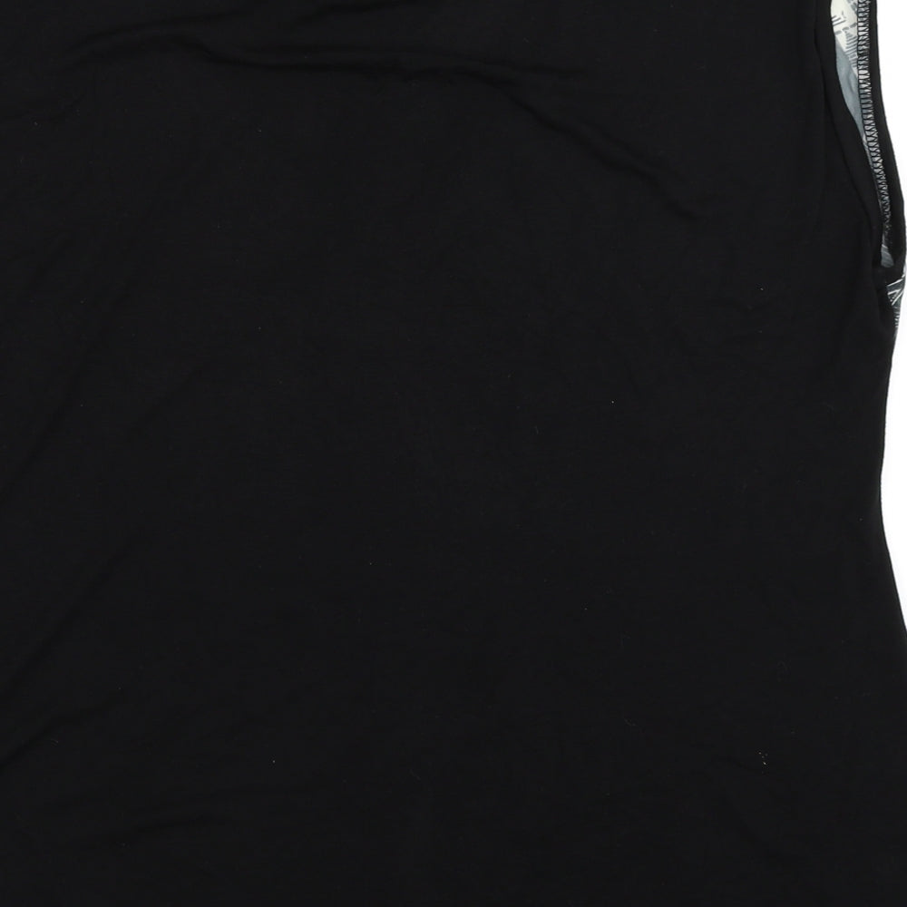 Blonde + Blonde Womens Black   Basic Blouse Size 10
